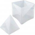 Manumi Silikonová forma na odlévání kreativní hmoty pyramida 150mm 1 ks – Zboží Mobilmania