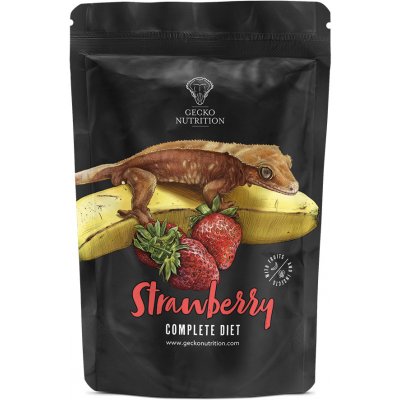 Gecko Nutrition banán, jahoda 100 g – Zboží Dáma