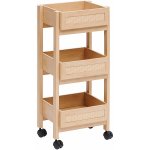 5five Simply Smart Cane Kuchyňský vozík na kolečkách 39 6 × 30 × 85 5 cm – Zboží Dáma