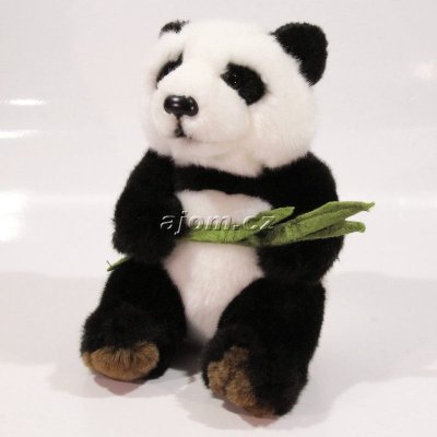 Panda s listem 18 cm – Zboží Mobilmania