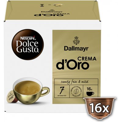Dallmayr Nescafé Crema D'Oro pro Dolce Gusto 16 ks – Hledejceny.cz
