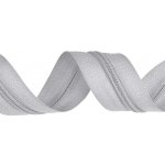 Zip spirálový šíře 3 mm metráž sv.šedý – Hledejceny.cz