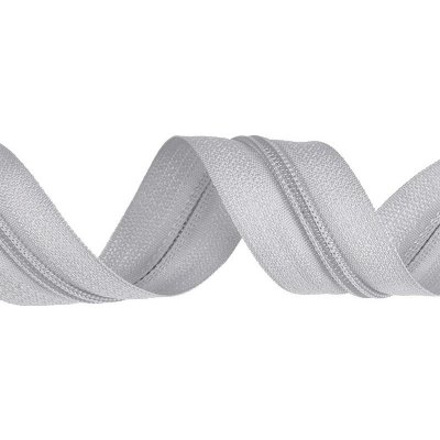 Zip spirálový šíře 3 mm metráž sv.šedý – Hledejceny.cz