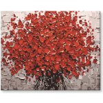Malování podle čísel Kytice rudých květů – Hledejceny.cz