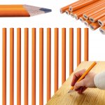 CHINEX Dřevěná stavební tužka 18cm 12 ks. 9159 – Zboží Mobilmania