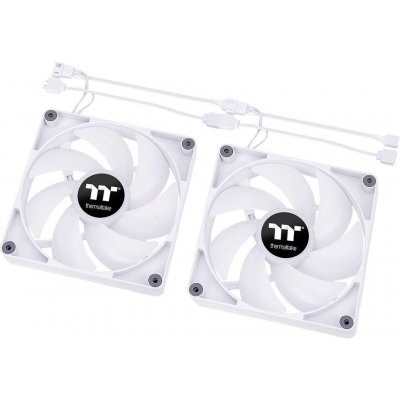 Thermaltake CT120 ARGB Sync PC Cooling Fan White (2-Fan Pack) CL-F153-PL12SW-A – Hledejceny.cz
