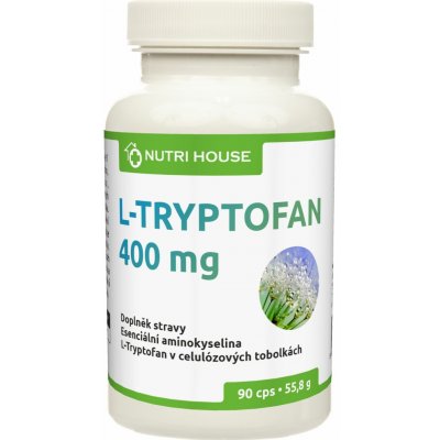 NutriHouse L-Tryptofan 400 mg 90 kapslí – Hledejceny.cz