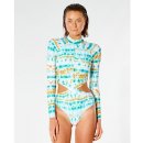 Rip Curl SUMMER BREEZE LS SURFSUIT Light Aqua