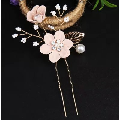 B-TOP vlásenky KVĚT s perlou 63128 – Zboží Dáma