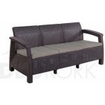 DEOKORK CORFU LOVE SEAT MAX hnědá – Hledejceny.cz