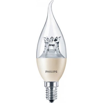 Philips LED žárovka 6W 40W E14 BA39 Teplá bílá CL DIM Master