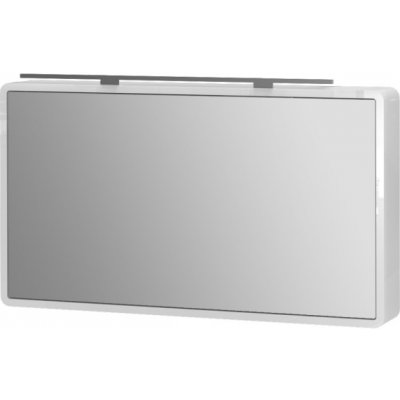 Kingsbath Toscana White 100 zrcadlová skříňka do koupelny s LED osvětlením – Sleviste.cz