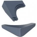 Zolux Komponenty PANAS COLOUR plast.rohy ke dnu šedá 4 ks – Zboží Mobilmania