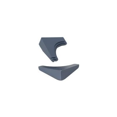 Zolux Komponenty PANAS COLOUR plast.rohy ke dnu šedá 4 ks – Zboží Mobilmania