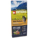 Ontario Adult Medium Lamb & Rice 12 kg – Hledejceny.cz