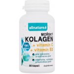 Allnature Mořský kolagen + vitamin C + vitamin B3 30 kapslí – Hledejceny.cz