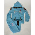 Jiadali dívčí tepláková souprava světle modré – Sleviste.cz
