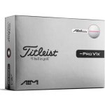 Titleist PRO V1x Left Dash bílé Performance Alignment bílo/růžové 3 ks – Hledejceny.cz