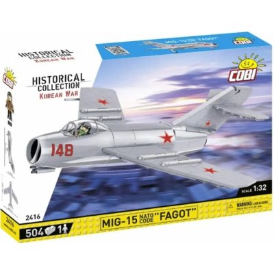 COBI 2416 Korean War Ruský stíhací letoun MIG-15 FAGOT – Hledejceny.cz