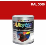 Alkyton RAL 3000 ohnivě červená, hladký lesklý obsah 0,25L