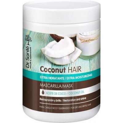 Dr. Santé Coconut hydratační maska pro křehké a suché vlasy 1000 ml – Hledejceny.cz