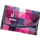 Deuter Wallet magenta arrowcheck peněženka