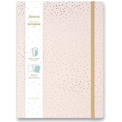 Filofax Zápisník konfet A4 rose quartz – Zboží Živě