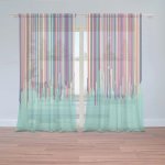 Záclony Stékající barva: 2 ks - 150x250 cm - Sablio – Hledejceny.cz