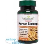 Natures Aid Korejský ženšen pravý extrakt 40 mg 90 tablet – Hledejceny.cz