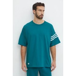 adidas Originals Neuclassics Tee tyrkysová s aplikací JF9138