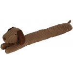 Home Styling Collection Ochrana proti průvanu, pejsek 90 cm hnědá – Zboží Dáma