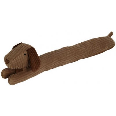 Home Styling Collection Ochrana proti průvanu, pejsek 90 cm hnědá – Zboží Dáma