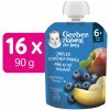 Gerber Natural kapsička jablko borůvka a banán 16 x 90 g