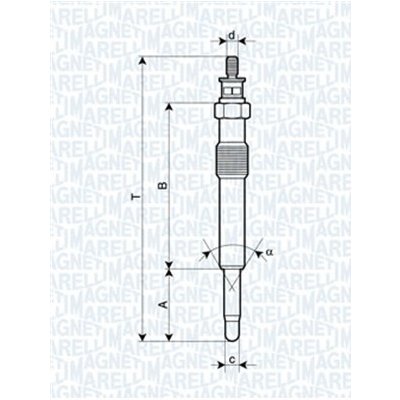 Žhavící svíčka MAGNETI MARELLI 062900018304 – Hledejceny.cz