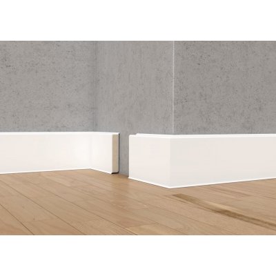 Döllken soklová lišta Cubu flex life bílá 40 mm x 2,5 m – Zboží Mobilmania