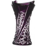 Bohemia Crystal Váza Fan fialová 155mm – Hledejceny.cz