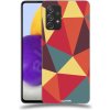 Pouzdro a kryt na mobilní telefon Samsung Pouzdro ACOVER Samsung Galaxy A73 5G s motivem Triangles