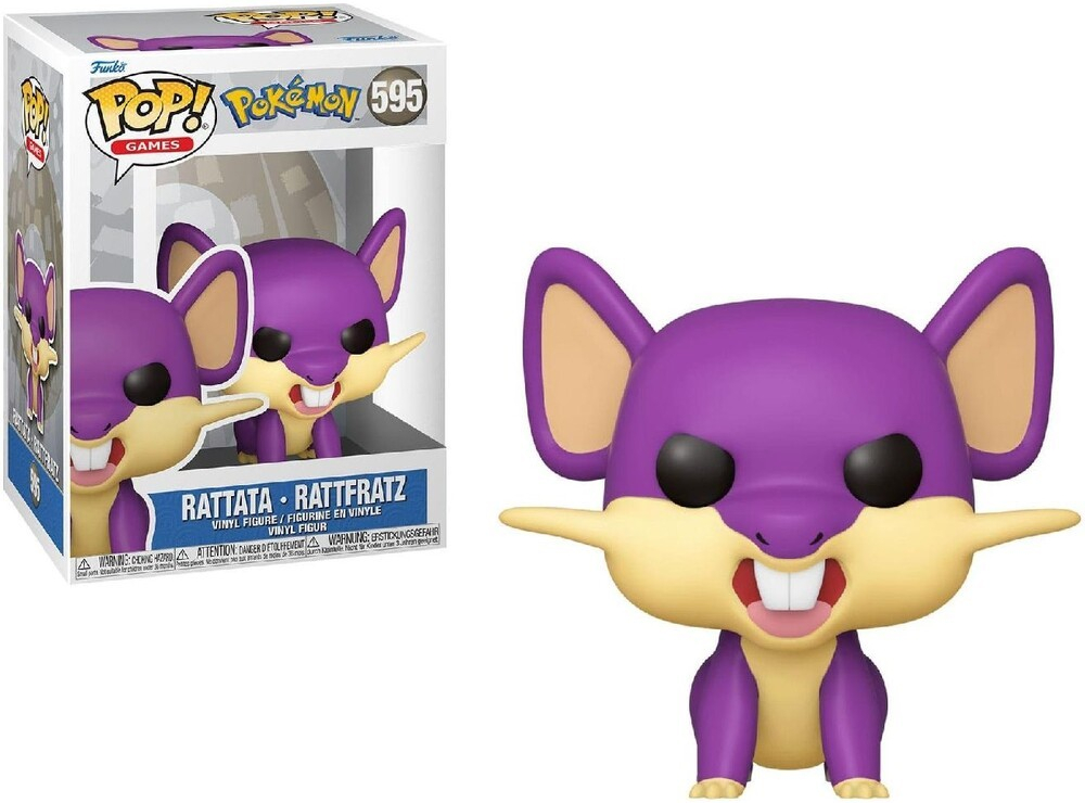 Funko Pop! Pokémon - Rattata Games 595