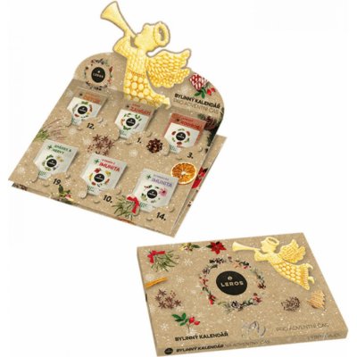 Basilur Christmas Tea Calendar 24 druhů čajů – Zboží Dáma