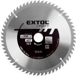 EXTOL CRAFT Kotouč pilový s SK plátky, 250x1,8x30mm, 60T, šířka SK plátku 3,1mm – Zboží Dáma