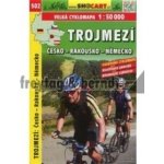 Turistická mapa 502 Trojmezí CZ-A-D cyklomapa 1:50 000 – Zboží Mobilmania