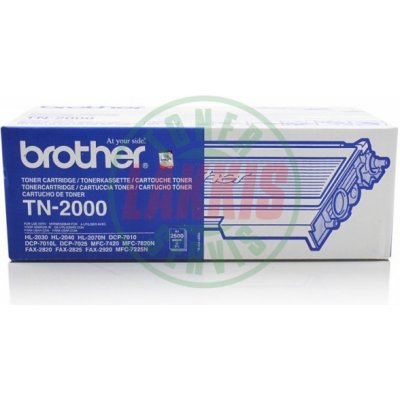Brother TN-2000BK - originální – Zboží Mobilmania