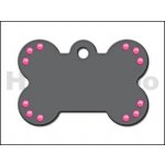 QUICK TAG gravírovací známka kost Diva s Swarovski krystaly L – Hledejceny.cz