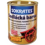 Sokrates Sedlácká barva 0,7 l hnědá polomat – Zboží Mobilmania