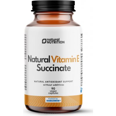 Natural Nutrition Natural Vitamin E Succinate 90 kapslí – Hledejceny.cz