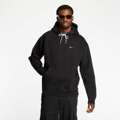 Nike Lab Fleece Hoodie Black/ White – Zboží Mobilmania
