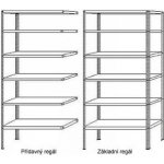 Regál Kredo 2000x1000x450, 4 police – Sleviste.cz