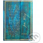 Verne, Twenty Thousand Leagues Embellished Manuscripts Collection Midi Verso 12-month Dayplanner 2024 – Hledejceny.cz