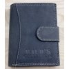 Peněženka Wild´s Collection Pánská kožená peněženka s přezkou grey