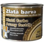 Kittfort Dekorativní syntetická barva 0960 zlatá 80 g – Sleviste.cz
